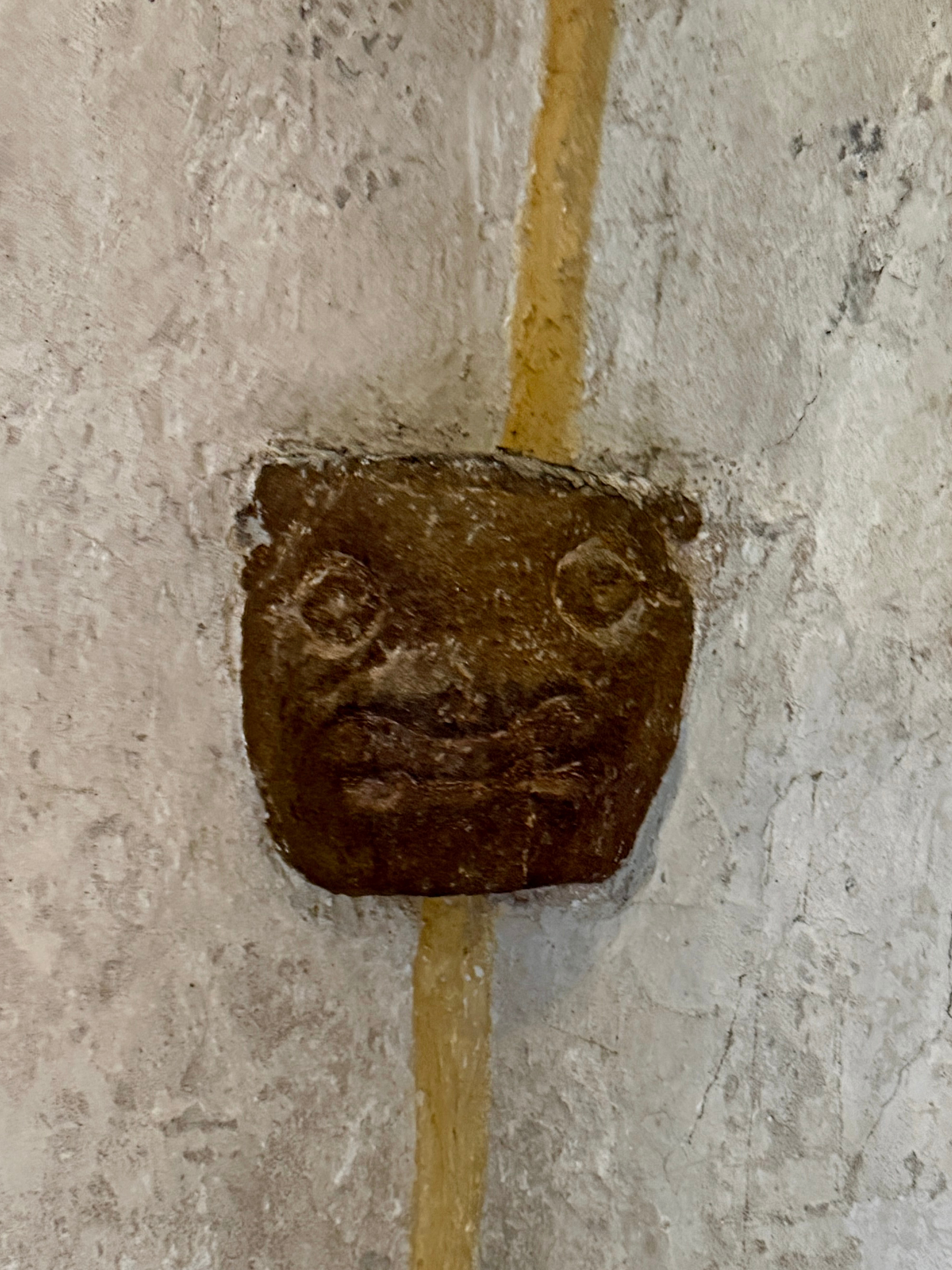 Fratzenkopf in der Alten Kirche