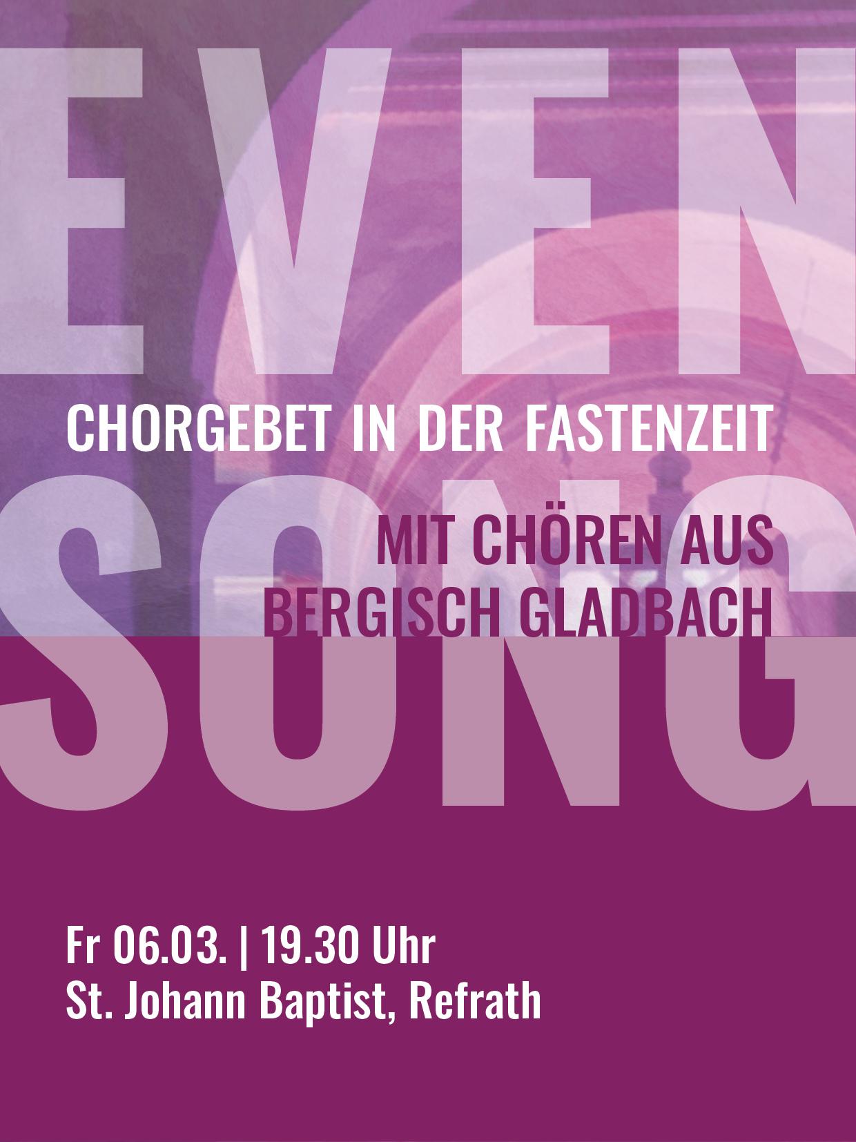 Evensong 2026 St. Johann Baptist