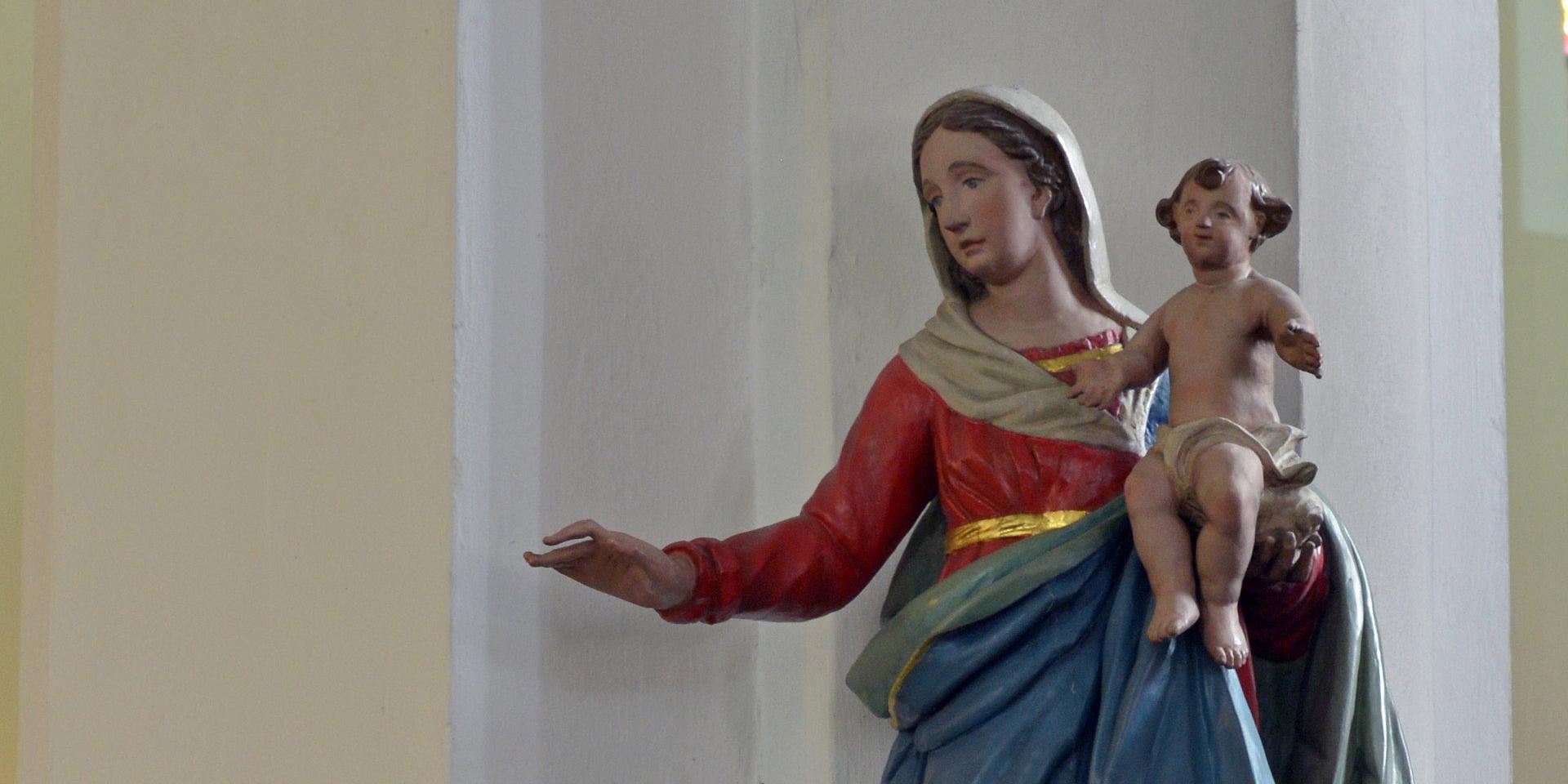 Säulenmadonna Pfarrkirche St. Johann Baptist