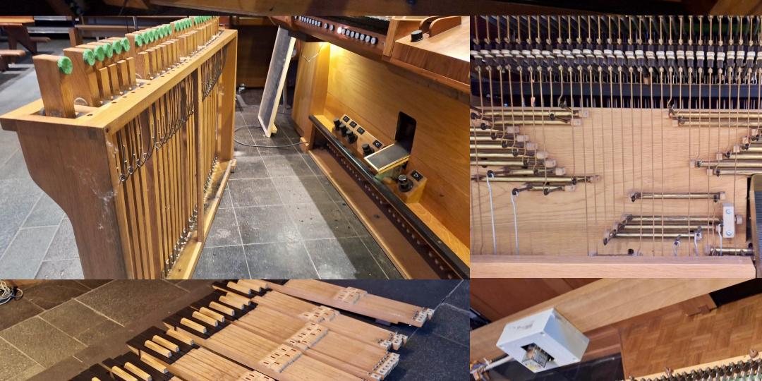 Orgeltastaturen
