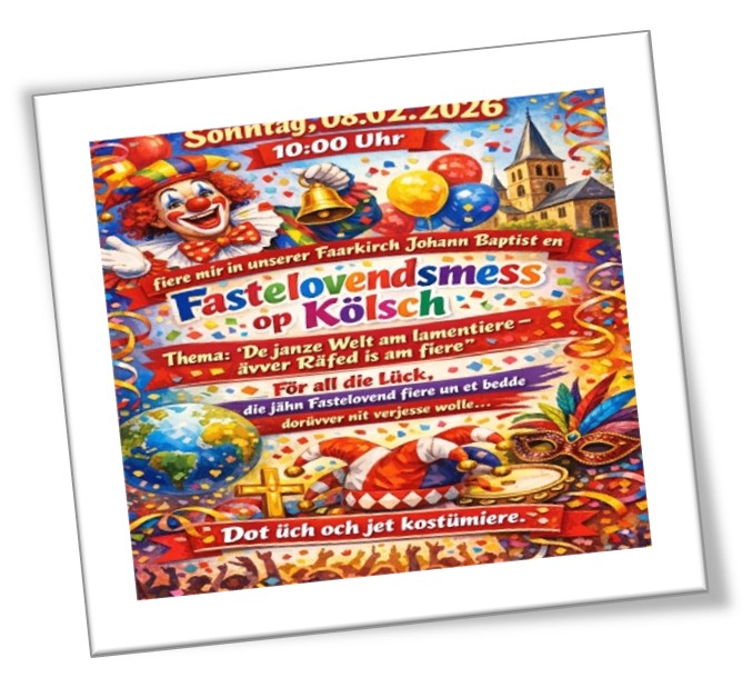 Mess op Kölsch 2026